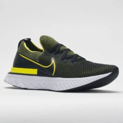 Nike React Infinity Run Flyknit Men's Black/Sonic Yellow 12 Nike React Infinity Run Flyknit Men's Black/Sonic Yellow -Sneaker Hub Shop 046537 5