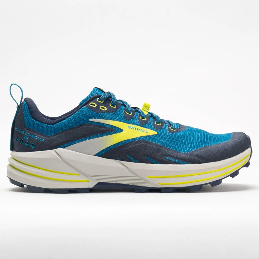 Brooks Cascadia 16 Men's Mykonos Blue/Peacoat/Lime 3 Brooks Cascadia 16 Men's Mykonos Blue/Peacoat/Lime