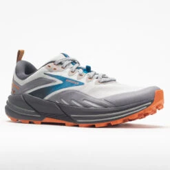 Brooks Cascadia 16 Men's Oyster Mushroom/Orange -Sneaker Hub Shop 047326 5
