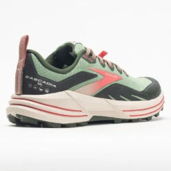 Brooks Cascadia 16 Women's Basil/Duffel Bag/Coral -Sneaker Hub Shop 047329 6