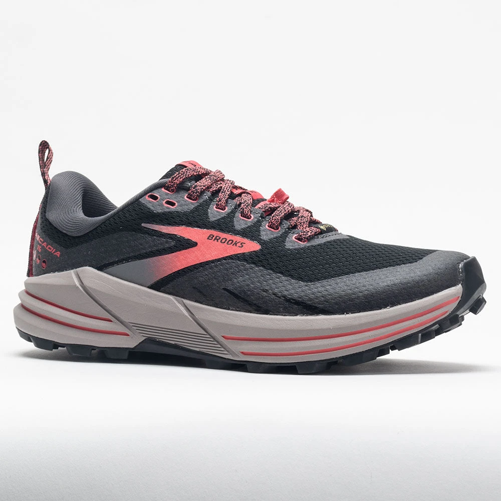 Brooks Cascadia 16 GTX Women's Black/Blackened Pearl/Coral 7 Brooks Cascadia 16 GTX Women's Black/Blackened Pearl/Coral - Image 5