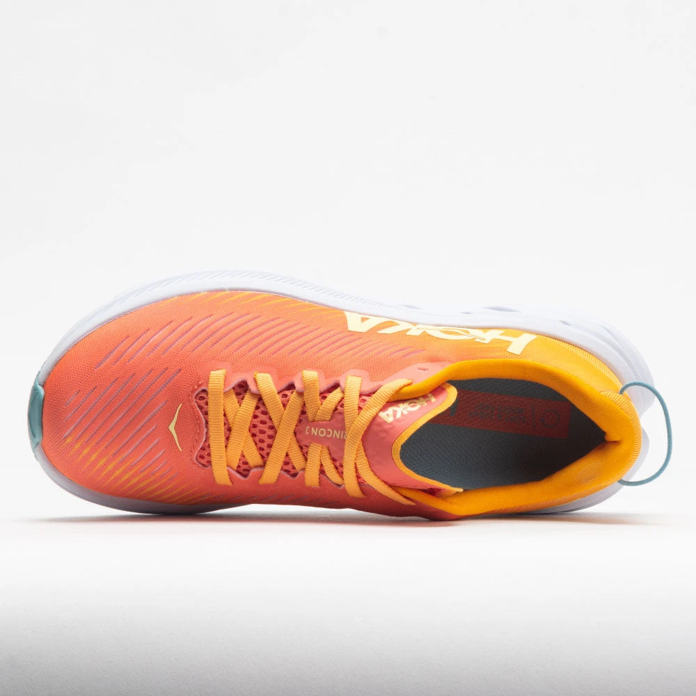 HOKA Rincon 3 Women's Camellia/Radiant Yellow 5 HOKA Rincon 3 Women's Camellia/Radiant Yellow - Image 3