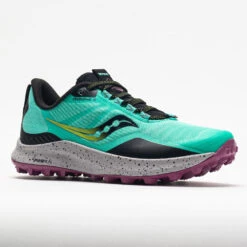 Saucony Peregrine 12 Women's Cool Mint/Acid 12 Saucony Peregrine 12 Women's Cool Mint/Acid -Sneaker Hub Shop 048046 5