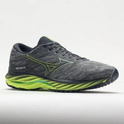 Mizuno Wave Rider 26 Mesh Men's Ultimate Grey/Neo Lime -Sneaker Hub Shop 048655 5
