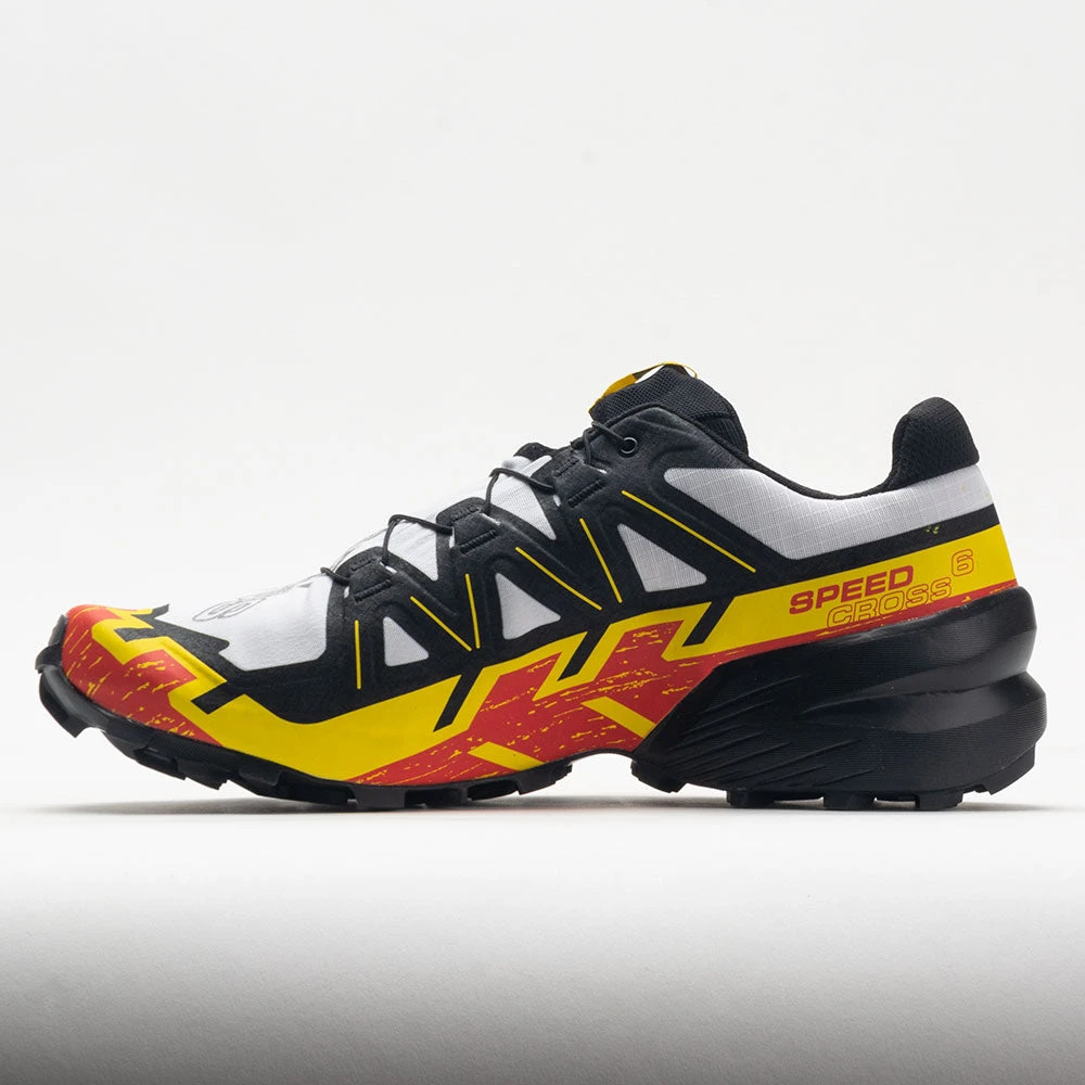 Salomon Speedcross 6 Men's White/Black/Empire Yellow 4 Salomon Speedcross 6 Men's White/Black/Empire Yellow - Image 2