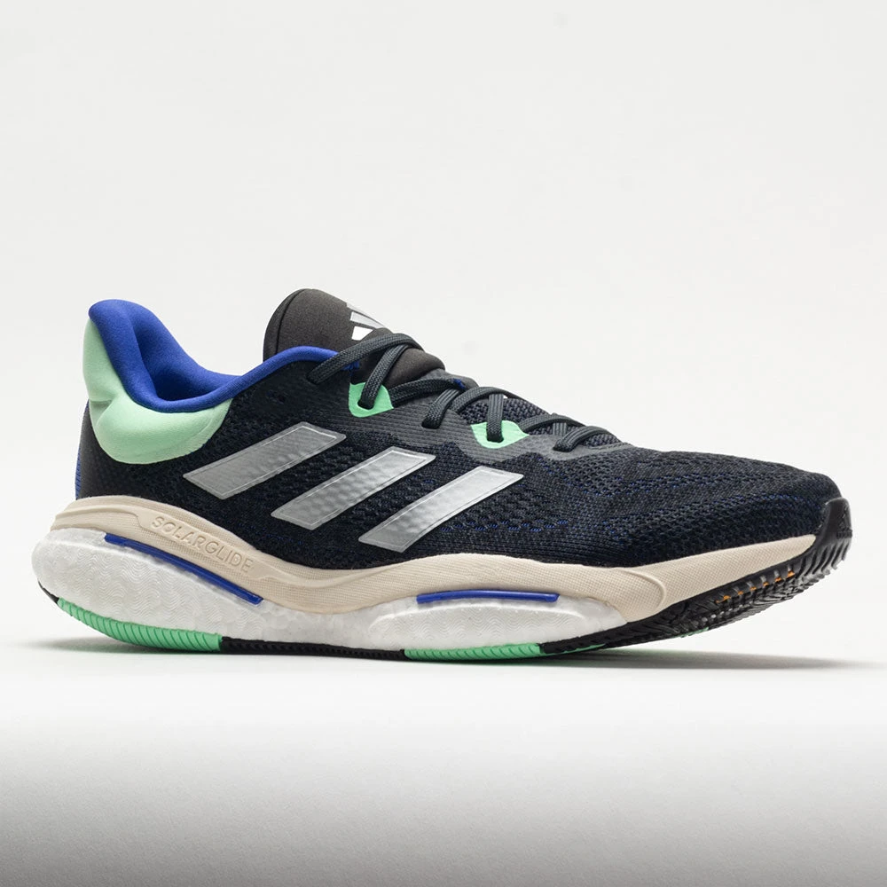 Adidas Solarglide 6 Men's Carbon/Silver Metallic/Pulse Mint 7 Adidas Solarglide 6 Men's Carbon/Silver Metallic/Pulse Mint - Image 5