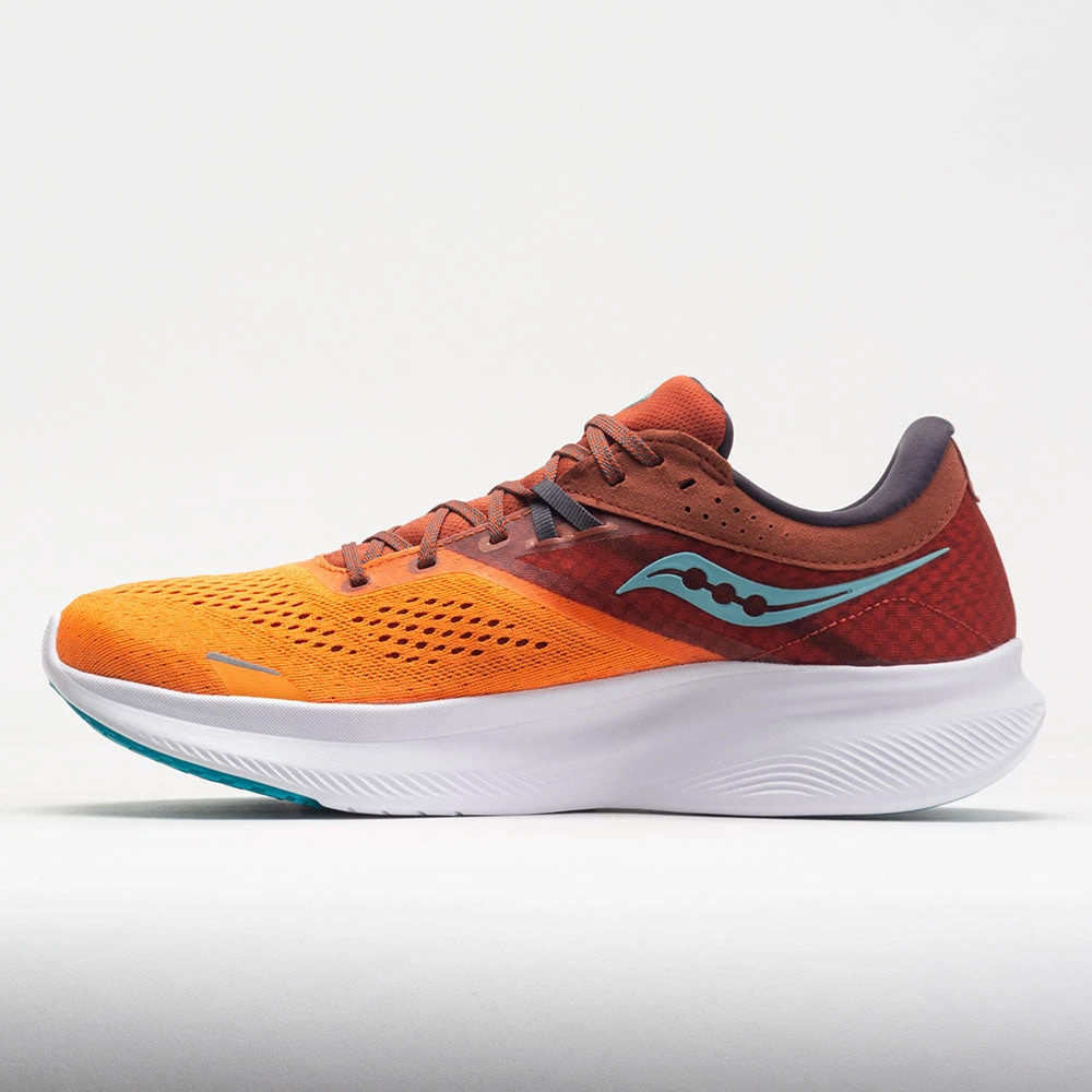 Saucony Ride 16 Men's Marigold/Lava 4 Saucony Ride 16 Men's Marigold/Lava - Image 2