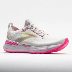 Brooks Glycerin StealthFit GTS 20 Women's Grey/Yellow/Pink -Sneaker Hub Shop 049418 5