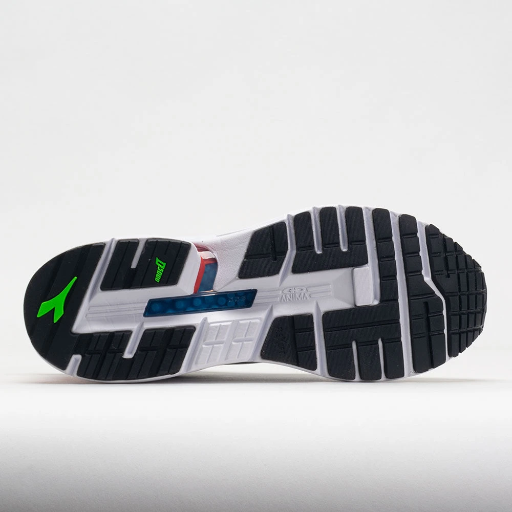 Diadora Mythos Blushield Vigore 2 Men's White/Black/Fiery Red 6 Diadora Mythos Blushield Vigore 2 Men's White/Black/Fiery Red - Image 4