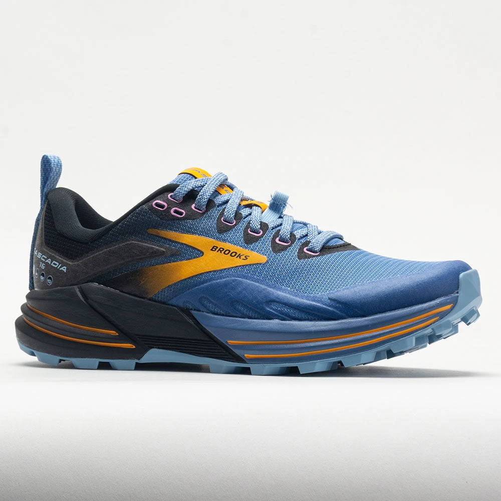 Brooks Cascadia 16 Women's Blue/Black/Yellow 7 Brooks Cascadia 16 Women's Blue/Black/Yellow - Image 5