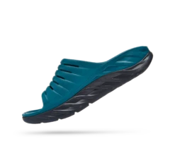 Hoka Men's Ora Recovery Slide (BCBT - Blue Coral/Butterfly) -Sneaker Hub Shop 1099673 BCBT 4