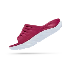 Hoka Women's Ora Recovery Slide (FFBT - Festival Fuchsia/Butterfly) -Sneaker Hub Shop 1099674 FFBT 4