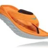 Hoka Men's Ora Recovery Flip (BOLR - Blazing Orange/Lunar Rock) -Sneaker Hub Shop 1099675 BOLR 1