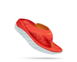 Hoka Men's Ora Recovery Flip (FAYW - Fiesta/Amber Yellow)