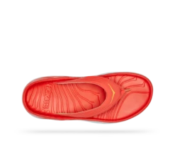 Hoka Men's Ora Recovery Flip (FAYW - Fiesta/Amber Yellow) -Sneaker Hub Shop 1099675 FAYW 5