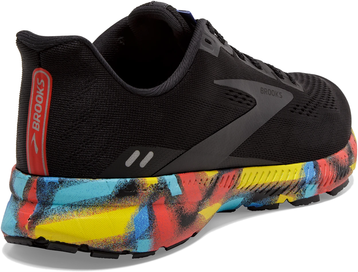 BROOKS Men's Launch 8 Victory Collection (016 - Black/Red/Blue) 6 BROOKS Men's Launch 8 Victory Collection (016 - Black/Red/Blue) - Image 4