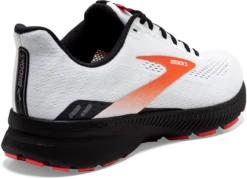 BROOKS Men's Launch 8 (198 - White/Black/Red Clay) 11 BROOKS Men's Launch 8 (198 - White/Black/Red Clay) -Sneaker Hub Shop 110358 198 H Launch 8