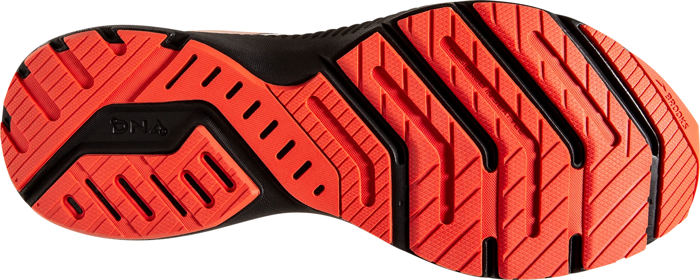 BROOKS Men's Launch 8 (198 - White/Black/Red Clay) 8 BROOKS Men's Launch 8 (198 - White/Black/Red Clay) - Image 6