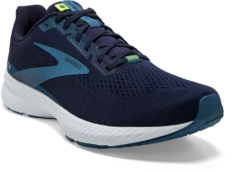 BROOKS Men's Launch 8 (490 - Peacoat/Legion Blue/Nightlife) 10 BROOKS Men's Launch 8 (490 - Peacoat/Legion Blue/Nightlife) -Sneaker Hub Shop 110358 490 A Launch 8