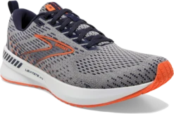BROOKS Men's Levitate 5 GTS (034 - Grey/Peacoat/Flame) 10 BROOKS Men's Levitate 5 GTS (034 - Grey/Peacoat/Flame) -Sneaker Hub Shop 110371 034 A Levitate GTS 5