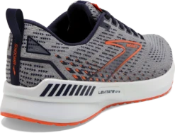 BROOKS Men's Levitate 5 GTS (034 - Grey/Peacoat/Flame) 11 BROOKS Men's Levitate 5 GTS (034 - Grey/Peacoat/Flame) -Sneaker Hub Shop 110371 034 H Levitate GTS 5