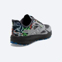 BROOKS Men’s Launch 9 (046 - Ebony/Oyster/Blue) -Sneaker Hub Shop 110386 046 h launch 9 mens fast running shoe