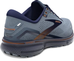 BROOKS Men's Ghost 15 WIDE (025 - Flintstone/Peacoat/Oak) -Sneaker Hub Shop 110393 025 H Ghost 15 03bd9946 af59 40f5 8f40 9275ab802763