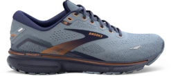 BROOKS Men's Ghost 15 WIDE (025 - Flintstone/Peacoat/Oak)