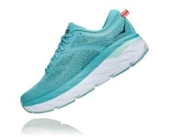 Hoka Women's Bondi 7 (AEBL - Aquarelle/Eggshell Blue) -Sneaker Hub Shop 1110519 AEBL 4