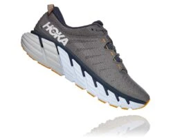 Hoka Men's Gaviota 3 (CGOB - Charcoal Gray/Ombre Blue) -Sneaker Hub Shop 1113520 CGOB 2