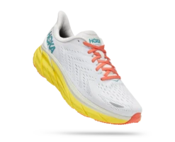 Hoka Men's Clifton 8 (BDBI - Blanc De Blanc/Illuminating)