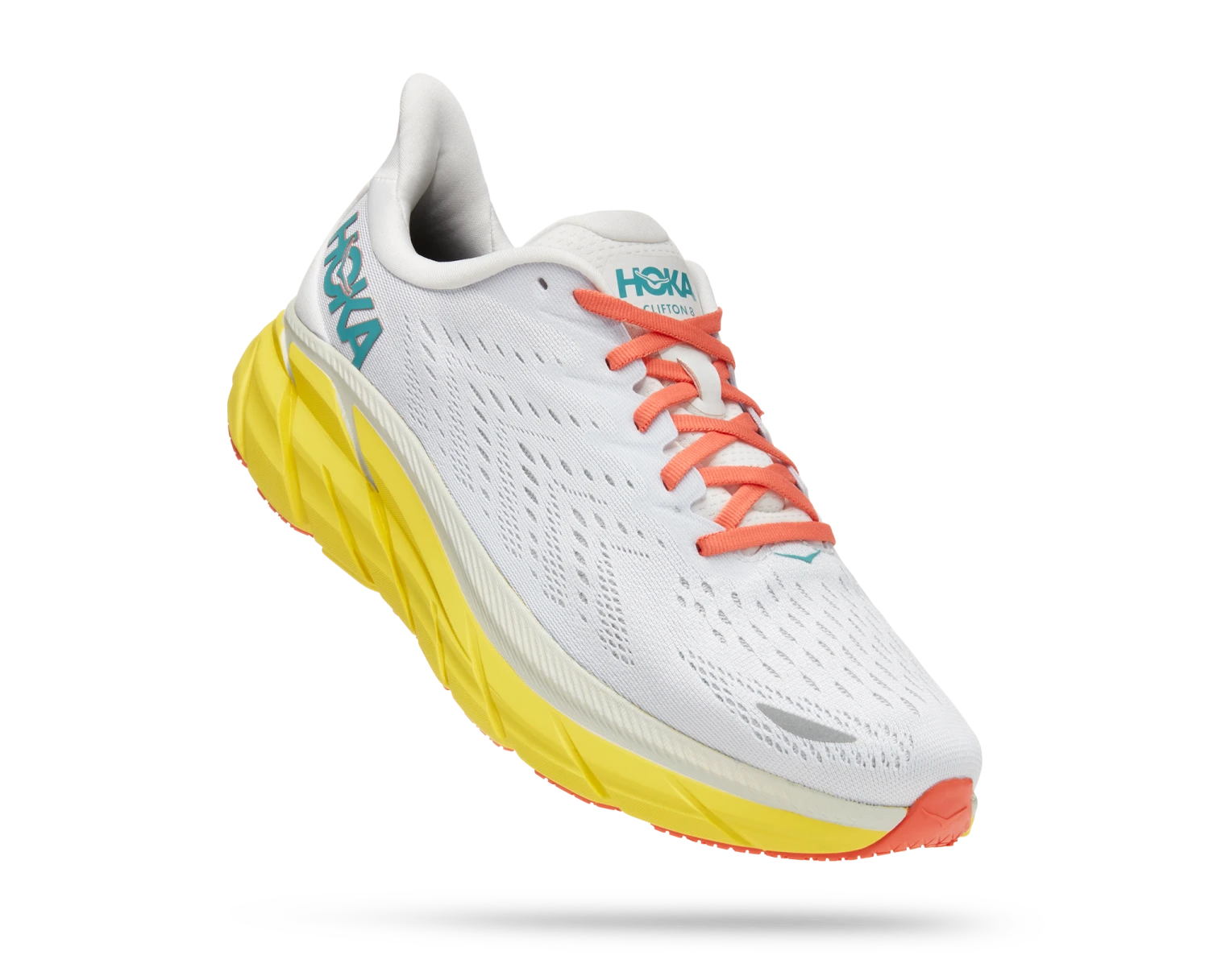 Hoka Men's Clifton 8 (BDBI - Blanc De Blanc/Illuminating) 3 Hoka Men's Clifton 8 (BDBI - Blanc De Blanc/Illuminating)