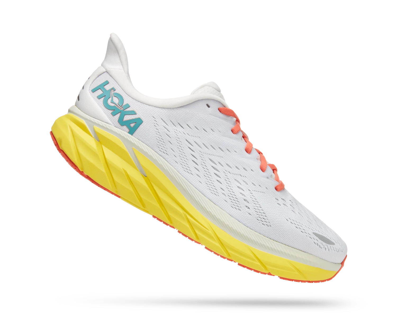 Hoka Men's Clifton 8 (BDBI - Blanc De Blanc/Illuminating) 4 Hoka Men's Clifton 8 (BDBI - Blanc De Blanc/Illuminating) - Image 2