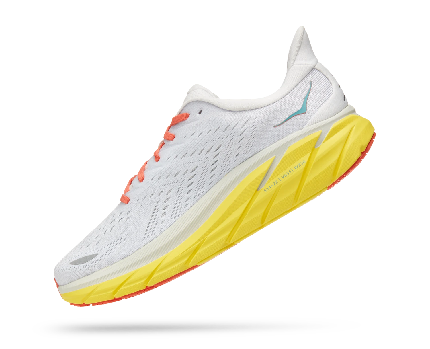 Hoka Men's Clifton 8 (BDBI - Blanc De Blanc/Illuminating) 6 Hoka Men's Clifton 8 (BDBI - Blanc De Blanc/Illuminating) - Image 4