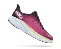 Hoka Women's Clifton 8 (BGIR - Blue Graphite/Ibis Rose) -Sneaker Hub Shop 1119394 BGIR 2