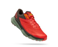 Hoka Men's Zinal (FBOL - Fiesta/Black Olive)