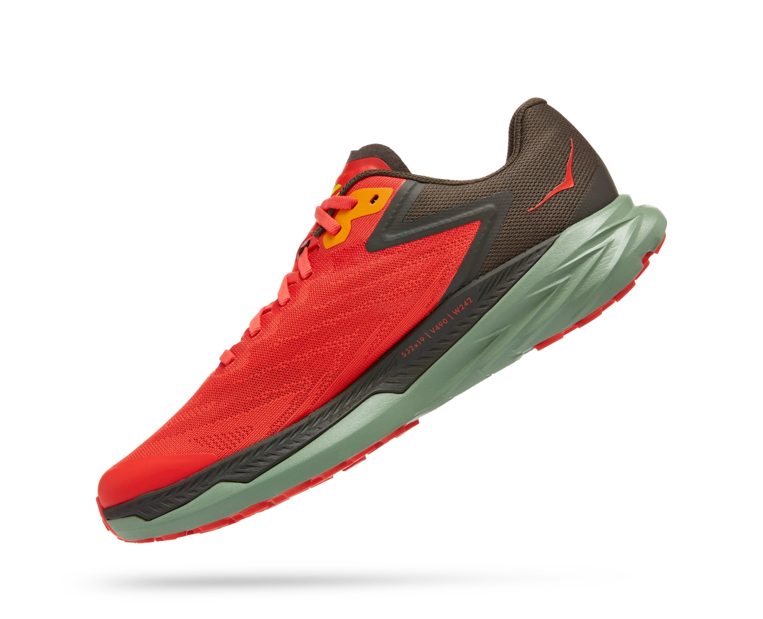 Hoka Men's Zinal (FBOL - Fiesta/Black Olive) 6 Hoka Men's Zinal (FBOL - Fiesta/Black Olive) - Image 4