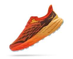 Hoka Men's Speedgoat 5 (PBAY - Puffin's Bill/Amber Yellow) -Sneaker Hub Shop 1123157 PBAY 4