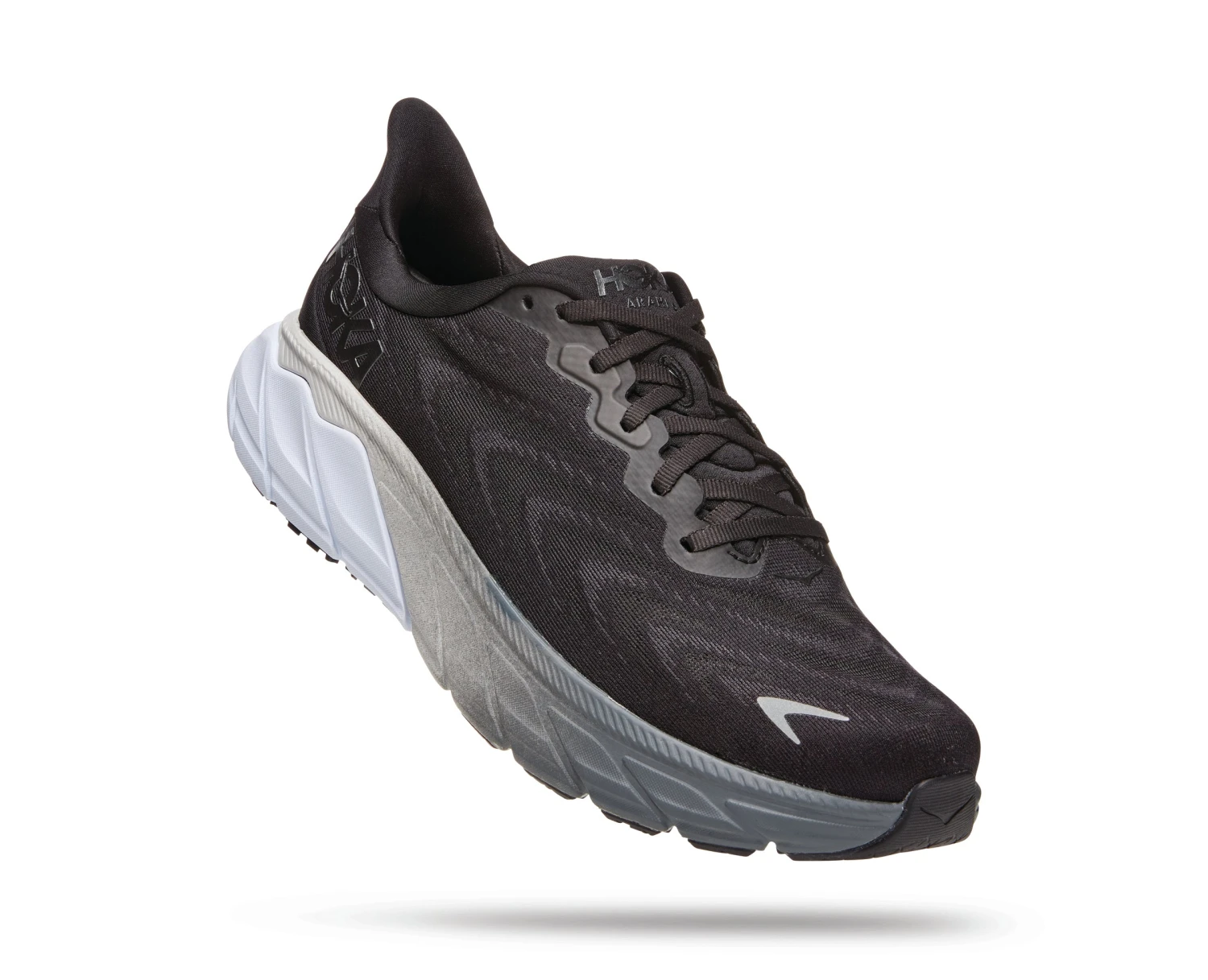 Hoka Men's Arahi 6 (BWHT - Black/White) 3 Hoka Men's Arahi 6 (BWHT - Black/White)