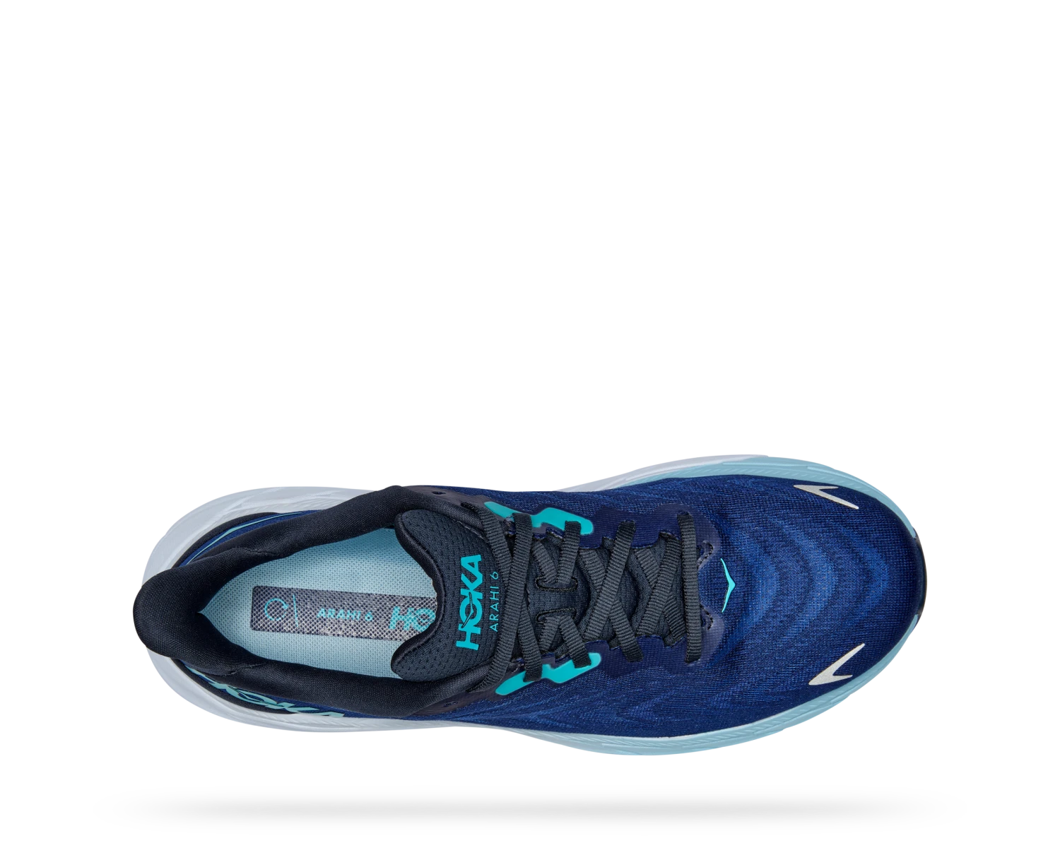 Hoka Men's Arahi 6 (OSBB - Outer Space/Bellwether Blue) 7 Hoka Men's Arahi 6 (OSBB - Outer Space/Bellwether Blue) - Image 5