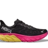 Hoka Women's Arahi 6 (BPYR - Black/Pink Yarrow) -Sneaker Hub Shop 1123195 BPYR 1