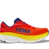 Hoka Men's Bondi 8 (RAFL - Red Alert/Flame)