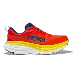 Hoka Men's Bondi 8 (RAFL - Red Alert/Flame)