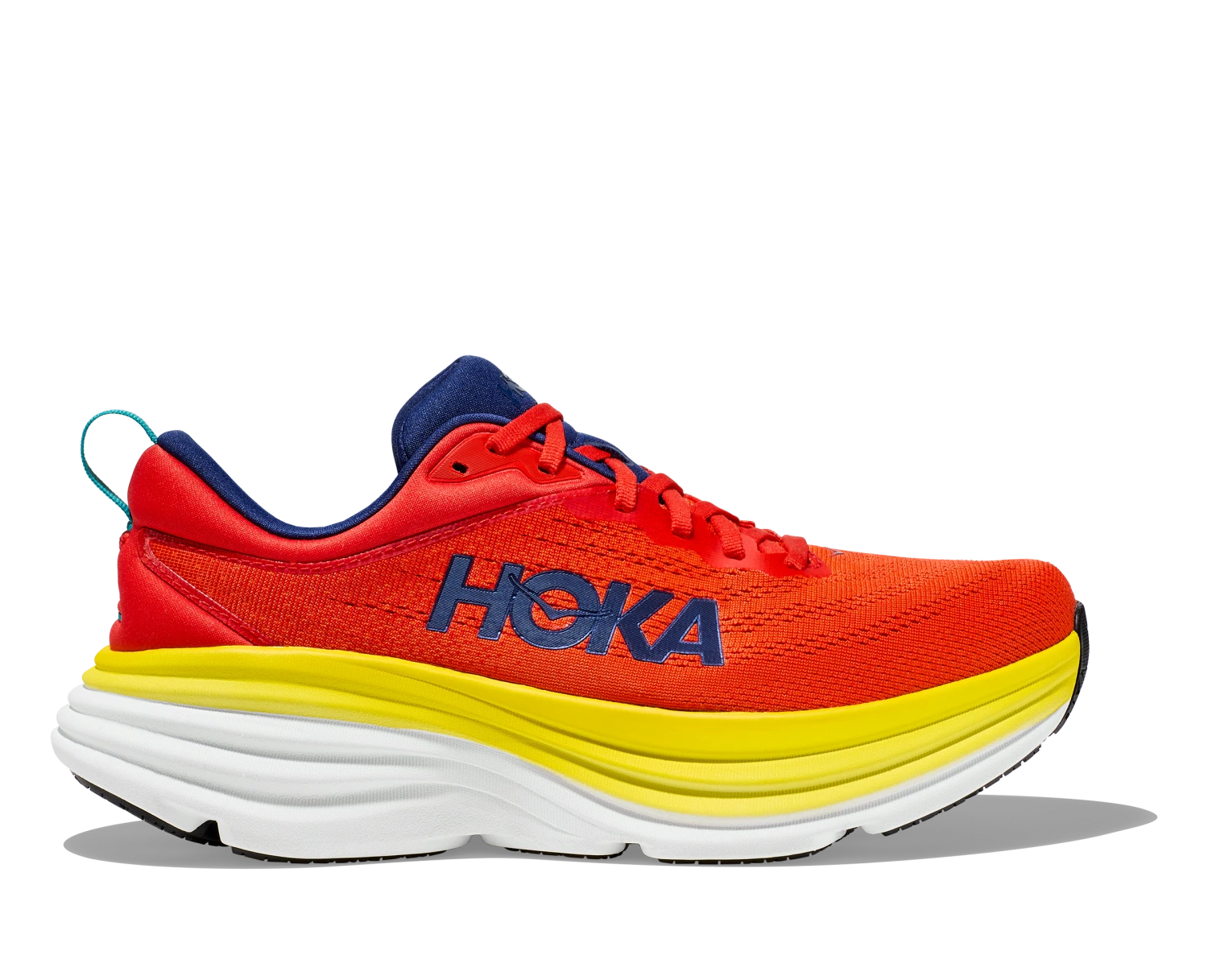 Hoka Men's Bondi 8 (RAFL - Red Alert/Flame) 3 Hoka Men's Bondi 8 (RAFL - Red Alert/Flame)