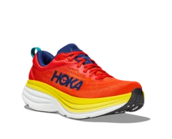 Hoka Men's Bondi 8 (RAFL - Red Alert/Flame) 13 Hoka Men's Bondi 8 (RAFL - Red Alert/Flame) -Sneaker Hub Shop 1123202 RAFL 6