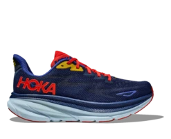Hoka Men's Clifton 9 WIDE (BBDGB - Bellwether Blu/Dazzling Blue)