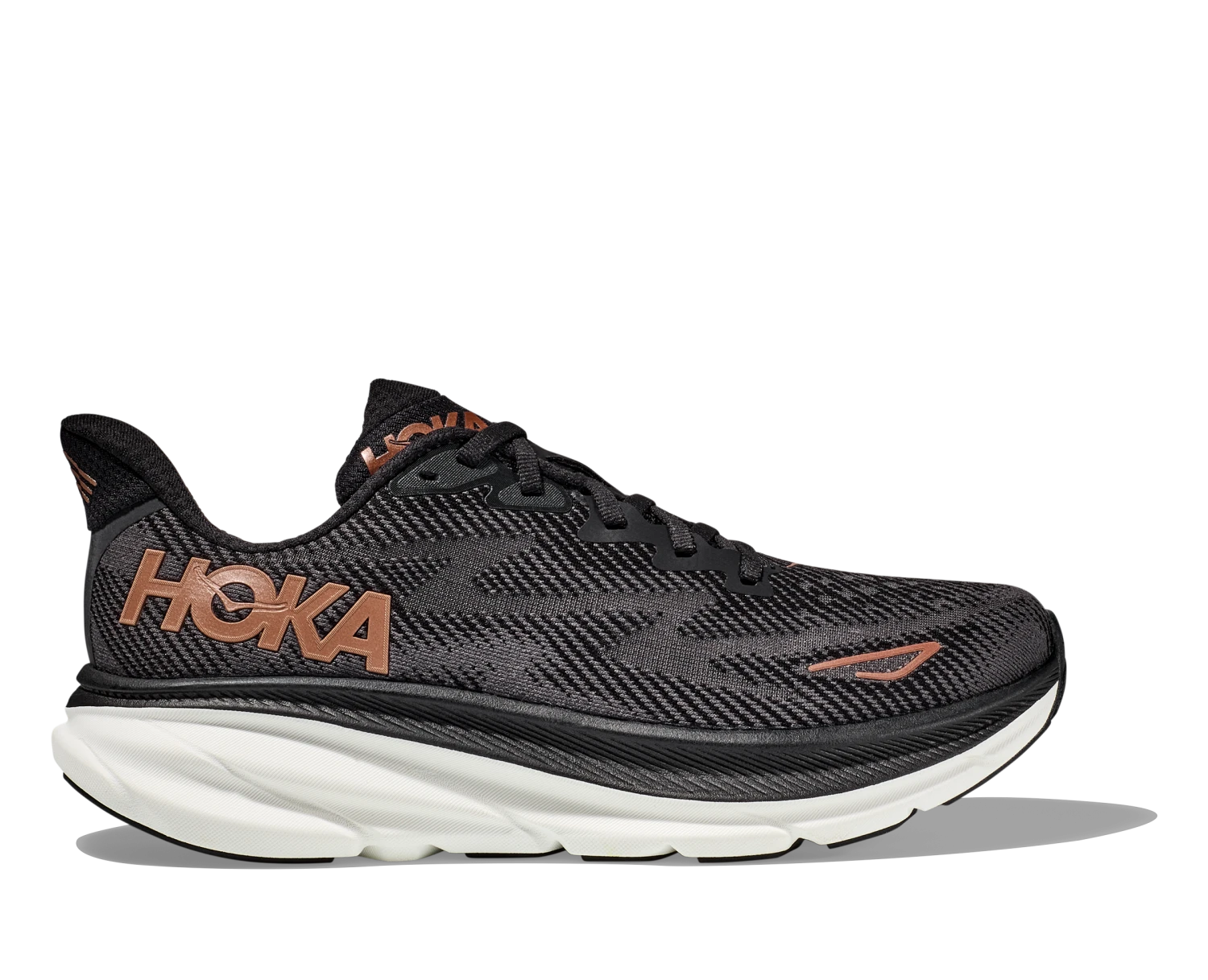 Hoka Women's Clifton 9 WIDE (BCPPR - Black/Copper) 3 Hoka Women's Clifton 9 WIDE (BCPPR - Black/Copper)