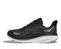 Hoka Women's Clifton 9 (BWHT - Black/White) -Sneaker Hub Shop 1127896 BWHT 8