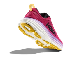 Hoka Women's Bondi 8 (CJPY - Cherries Jubilee/Pink Yarrow) -Sneaker Hub Shop 1127952 CJPY 4