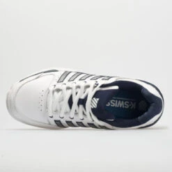 K-Swiss Hypercourt Express Leather Men's White/Navy/Silver 10 K-Swiss Hypercourt Express Leather Men's White/Navy/Silver -Sneaker Hub Shop 113347 2